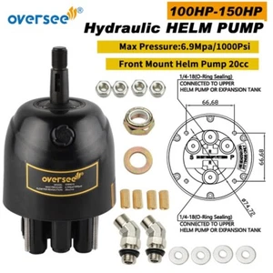 Bomba de dirección fueraborda casco hidráulico 100-150 HP montaje frontal 20CC MAX P 6,9Mpa - Imagen 1 de 3