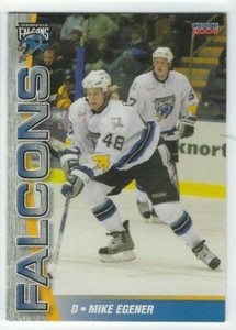 2005-06 Springfield Falcons (AHL) Mike Egener