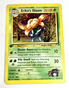 Pokémon TCG Erika's Gloom Gym Heroes 46/132 Regular Unlimited Uncommon - Picture 1 of 8