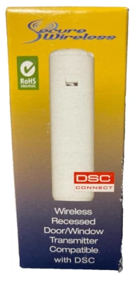 Brand New DSC EV-DW4917 Wireless Recessed Door Transmitter - Image 1 of 4