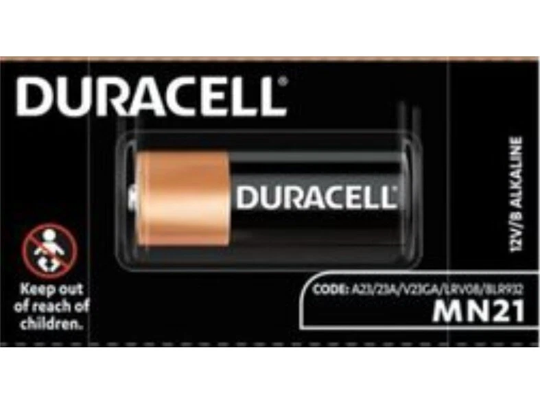 1 x Duracell Alkaline Batterie LR 23AE MN21 V23 A23S A23G V23GA LRV08 8LR932 - Bild 1 von 1