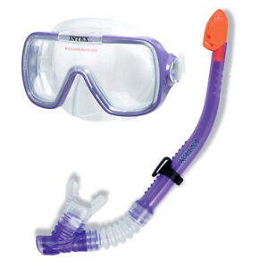INTEX Schnorchel Tauch Set Wave Rider Tauchmaske Taucherbrille + Schnorchel