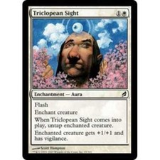 Triclopean Sight x4 Lorwyn MtG NM