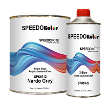High Gloss Nardo Grey 2K Acrylic Urethane, 4:1 Gallon V-Slow Kit, SPK9712/SPK95
