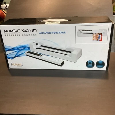 VuPoint Magic Wand Portable Scanner with Auto-Feed Dock (PDSDK-ST450-VP) - Image 1 of 4