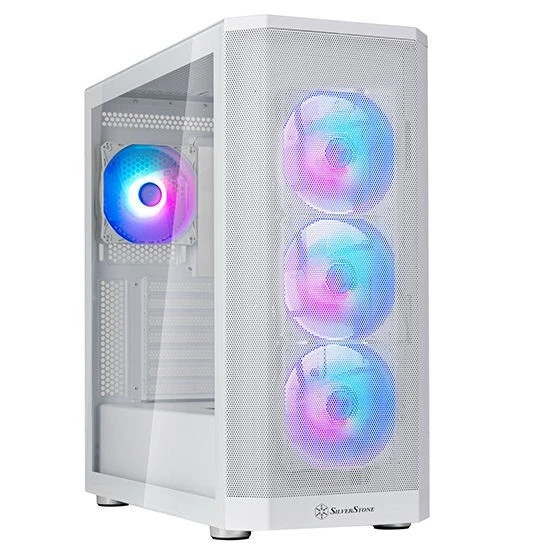 Silverstone SST-FA514X-WG FARA 514X 2x Radiator Support ARGB ATX Mid-Tower Case - Image 1 of 4