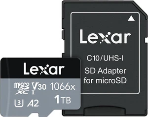 Lexar 1TB Professional 1066x UHS-I microSDXC Memory Card w/ SD Adapter 160MB/s - Picture 1 of 1