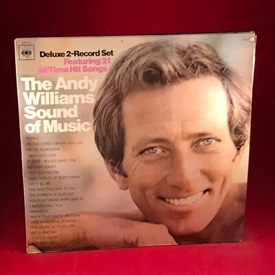 The Andy Williams Sound Of Music 1969 UK Double vinyl LP The Very Thought Of You - Image 1 of 4