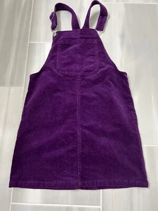 Art Class Girls Purple Corduroy Jumper Skirt Size L 10/12 - Picture 1 of 6