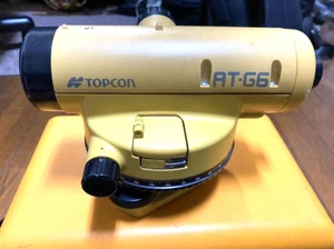 Topcon AT-G6 Contractors 24X Automatic Surveying Level with Case - Picture 1 of 5