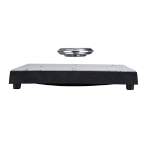 8-LED Maglev Magnetic Levitation floating Rotating holder Stand Display Showcase - Picture 1 of 5