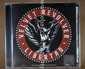 VELVET REVOLVER LIBERTAD 2007 RARE UKR ORIGINAL CD COUNTRY HARD ROCK GUNS ROSES - Picture 1 of 2