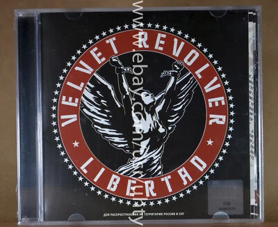 VELVET REVOLVER LIBERTAD 2007 RARE UKR ORIGINAL CD COUNTRY HARD ROCK GUNS ROSES - Image 1 of 2