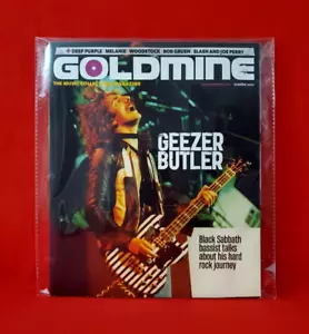Goldmine 949 Summer 2024 Magazine Geezer Butler of Black Sabbath - Picture 1 of 7