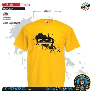 T-SHIRT PERSONALIZZATA FUORISTRADA WRANGLER RENEGADE 4X4 CHEROKEE COMPASS - Imagen 1 de 20