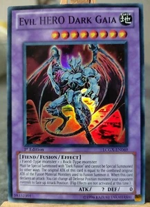 EVIL HERO DARK GAIA - LCGX-EN069 Super Rare / 1st Edition Near Mint - Bild 1 von 2