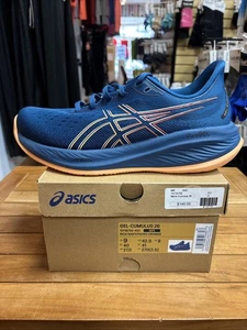 ASICS Gel-Cumulus 26 - Para hombres Talla 9 - Azul Marino Rico/Naranja Desteñido - Imagen 1 de 5