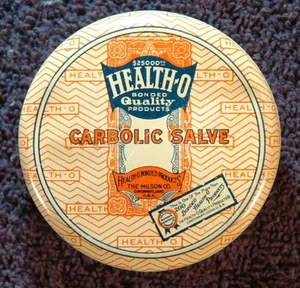 LATA UNGÜENTO CARBÓLICO HEALTH-O - Imagen 1 de 2