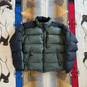Herren Mountain Hardwear SubZero Daunen gefütterte Jacke Größe Large grün Outdoor - Bild 1 von 11