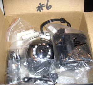 SECURITY CAMERA 12V # GS-403 IRVDC DOME COLOR INFRARED W/POWER SUPPLY GOLDEN EYE - Picture 1 of 1