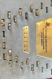 Vintage Stock Gold Vermeil Ringe, ohne Steinbesatz. Sehr schönes hochwertiges Konvolut 17 Stück - Bild 1 von 11
