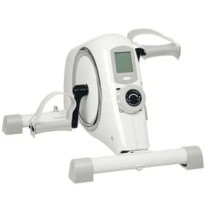 SPORTNOW Pedal Exerciser with Eight-Level Magnetic Resistance, White - Picture 1 of 11