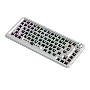83 Keys Aluminum Mechanical Keyboard Kit Wired RGB Hot Swap Custom Metal4747 - Picture 1 of 10