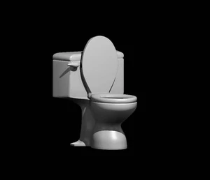Toilet Mimic Hiding for D&D Dungeons and Dragons Pathfinder DND Mini - Picture 1 of 1