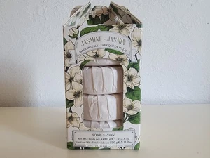 Diamante Jasmin feine dreifach gemahlene Seife 4 x 2,8 Oz. Hergestellt in Italien - Bild 1 von 2