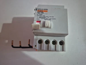 MERLIN GERIN MULTI 9 VIGI C60 26665 3 PHRASE 4 POLE - Picture 1 of 6