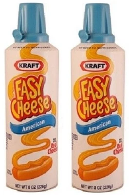 Kraft Easy Cheese Squeeze American Flavor 2 Bottle Pack - Image 1 of 2