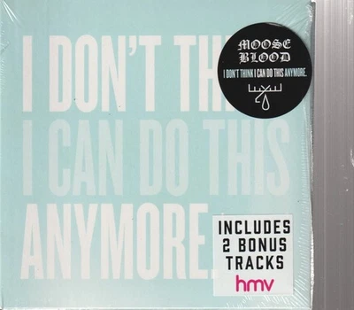 Moose Blood I Don't Think I Can Do This Anymore CD USA Hopeless 2018 limited - Bild 1 von 2