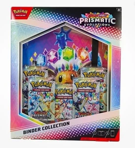 Pokemon TCG Scarlet & Violet Prismatic Evolutions Binder Sammlung Neu Sealed - Bild 1 von 1
