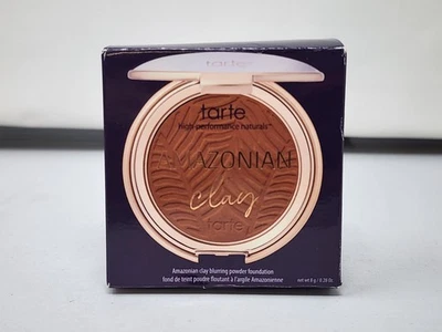 tarte Amazonian clay blurring powder foundation 57N Rich Neutral  (NEW) - Image 1 of 4