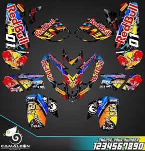 polaris predator 500 graphics decals stickers full kit atv wrap quad predator500 - Picture 1 of 1