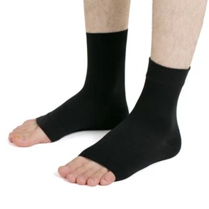 Ankle Sleeve Compression Sock Support Heel Arch Brace Wrap PLANTAR FASCIITIS Lot - Picture 1 of 18