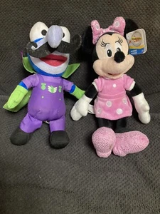Disney Muppet Baby Dr. Meanzo Gonzo And Minnie Mouse Jr Plush - Picture 1 of 5