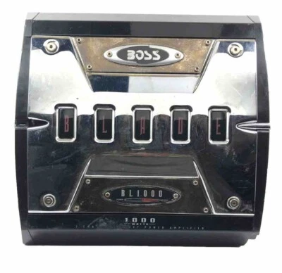 Discontinued BOSS BL1000 Blade Series 2 Channel Amplifier 1000 Watt Amp 1899-MP - Image 1 of 4