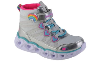 Winterschuhe für Mädchen, Skechers Sweetheart Lights - Sweet Styling, Silber - Bild 1 von 4