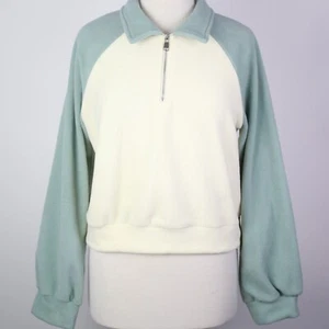 Suéter Pullover Corto con Cuello Polar Bloque de Color XL Dazy para Mujer - Imagen 1 de 5