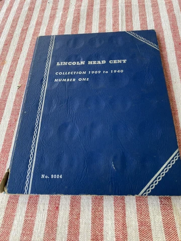 Lincoln Head Cent Collection 1909 To 1940 Cover