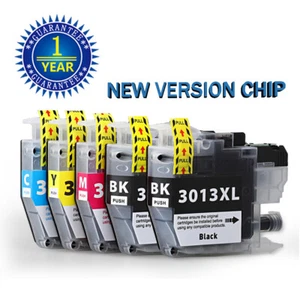 Cartuchos de tinta 5pk LC3013 para Brother LC3011 MFC-J491DW J497DW MFC-J895DW J690DW - Imagen 1 de 5