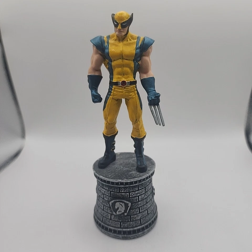 Marvel Chess Eaglemoss 03 WOLVERINE (WHITE KNIGHT)  Foto 1 de 4