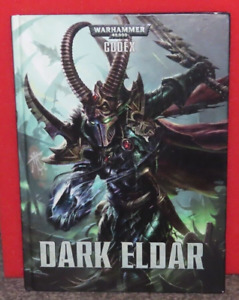 Games Workshop Warhammer 40k Codex Dark Eldar 2014 7th Edition VGC Book GW