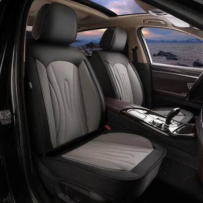 Car Seat Covers Full Set For Volvo XC60 2010-2017 Waterproof Faux Leather 5-Seat Foto 1 de 4