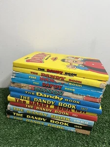 Das Dandy Buch Jahrespaket 60er 70er 80er 12er Buchpaket *siehe Bilder* - Bild 1 von 24