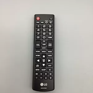 LG AKB74475433 Genuine Remote Control Black Tested - Picture 1 of 3