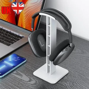 Gaming Headset Holder Non-Slip Universal Headphone Stand for PC Gamer(White) - Afbeelding 1 van 7