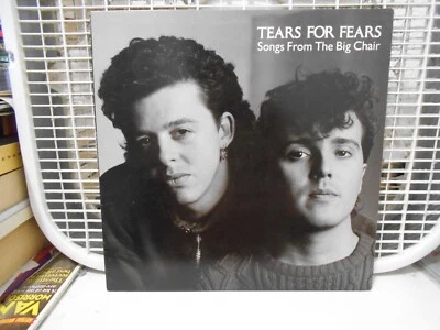 Tears For Fears Songs From The Big Chair Vinyl Vintage Pressing Plus Bonus Pics - Image 1 of 4