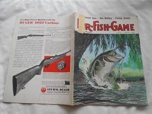 FUR-FISH-GAME Magazine-AUGUST,1974-LAKE ERIE SALMON - Picture 1 of 3